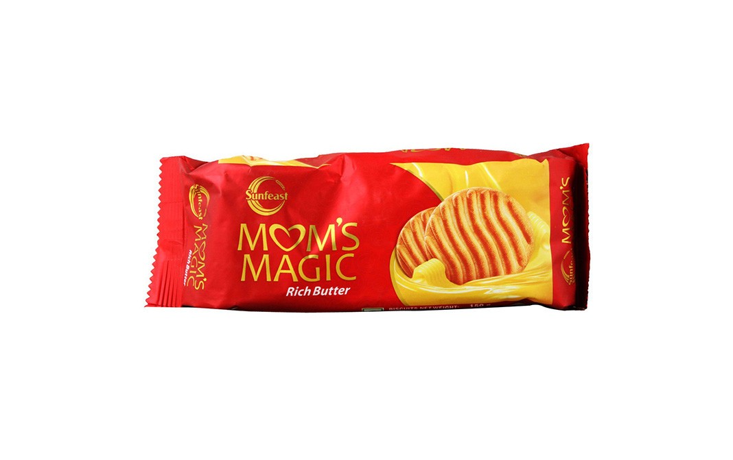 Sunfeast Mom's Magic Rich Butter Biscuits   Pack  150 grams
